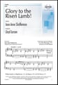 Glory to the Risen Lamb! SATB choral sheet music cover